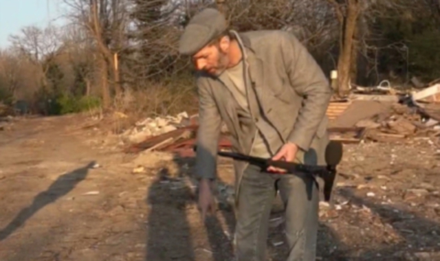Max Laudadio al camping di Azzate (foto Redazione)