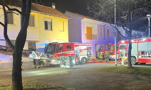 Appartamento a fuoco, muore un uomo ad Arluno