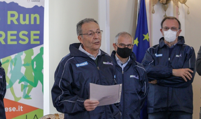 La presentazione di EcoRun Varese a Palazzo Estense (foto Blitz)