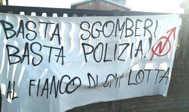 Blitz dei Telos a Saronno