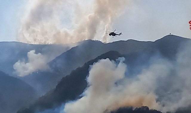 Le montagne flagellate dagli incendi