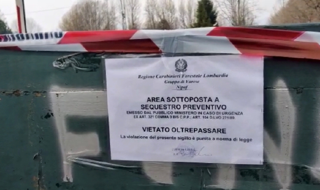 Sigilli all’ex camping di Azzate