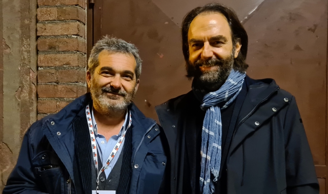 Emilio Marrese e Neri Marcoré a Sala Ratti