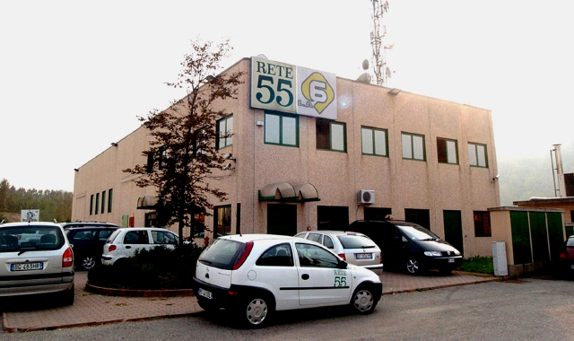 La sede a Gornate Olona di Rete 55 Evolution Spa (foto Archivio)