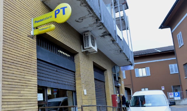 Le Poste di Castronno rapinate nel 2018 (foto Archivio)