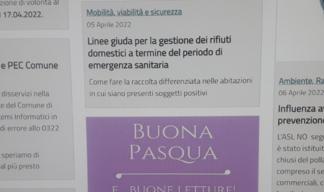 Il refuso: ad Arona spunta “Giuda” sotto Pasqua