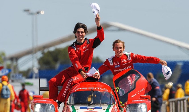 La gioia di Lorenzo Colombo (foto Redazione)