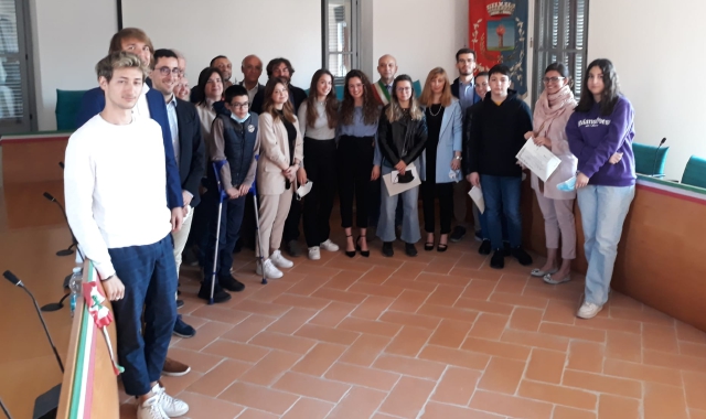 Gli studenti premiati