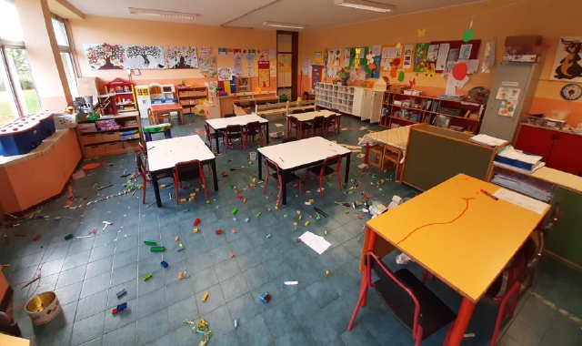 Gallarate, vandali all’asilo Collodi