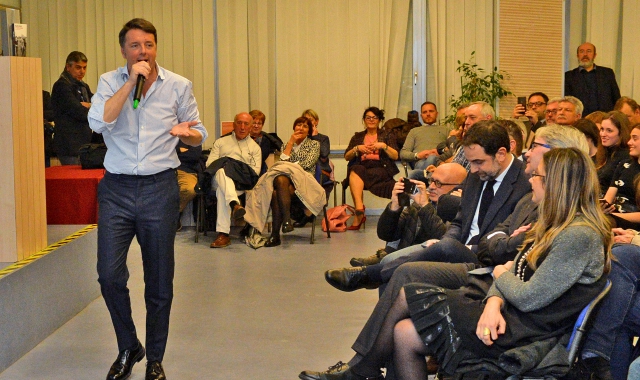 Varese, Matteo Renzi al Santuccio