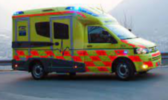 Il ferito è stato trasportato in ospedale con l’ambulanza della Croce verde di Bellinzona