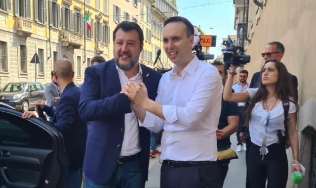 L’assemblea regionale di Lombardia Ideale alla quale ha partecipato Salvini
