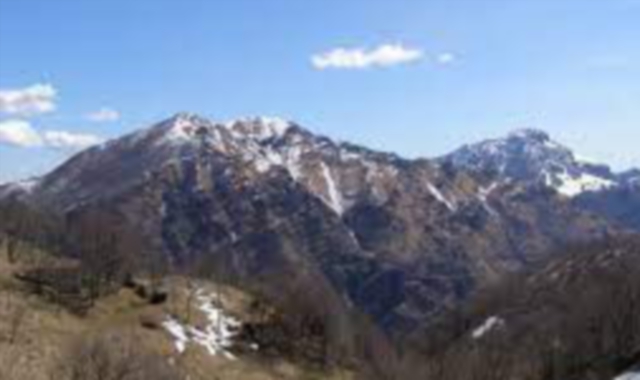Il Monte Due Mani, nel Lecchese, dove sono precipitati i due escursionisti