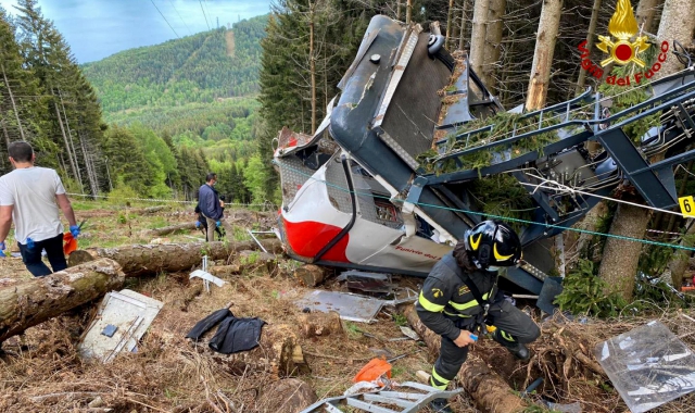 Quattordici le vittime della tragedia del Mottarone (vigili del fuoco)