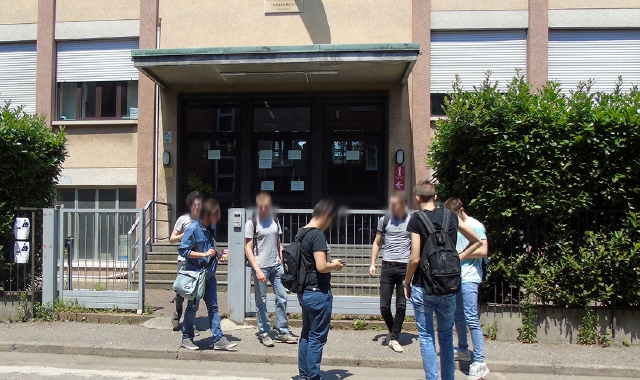 Saronno, cantiere in anticipo: studenti in dad