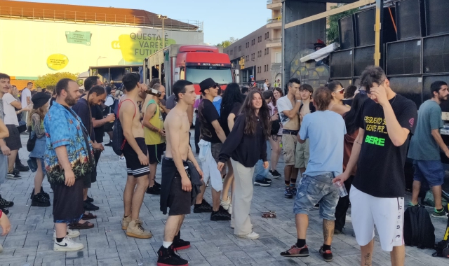 La manifestazione antiproibizionista in piazza Repubblica