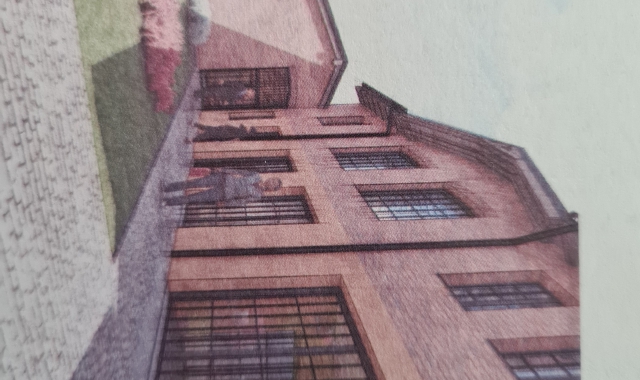 Il rendering del progetto di recupero in via Macca