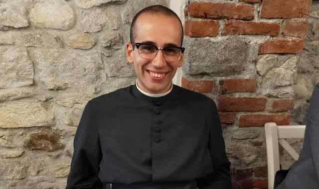 Don Gabriele Bof è stato ordinato stamattina da monsignor Delpini (Marco De Ambrosis)