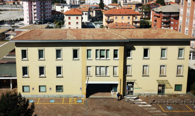 L’ospedale di Luino (foto archivio)