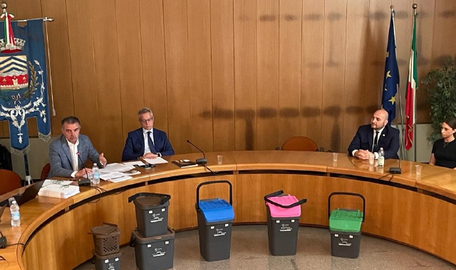 La conferenza stampa con cui è stata presentata l’iniziativa (foto Angelo Puricelli - Blitz)