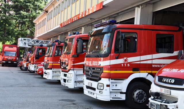 Il Comando di Varese dei Vigili del fuoco (foto archivio)