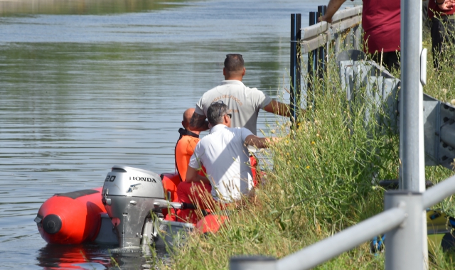 Turbigo annegamento persona alla centrale Castelli  (foto Pubblifoto)