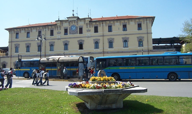 La stazione ferroviaria di Arona