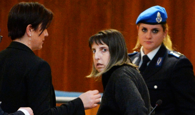 Laura Taroni in un’udienza del processo per le morti in corsia