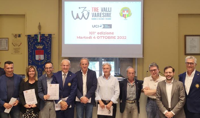 La Tre Valli Varesine partirà da Busto Arsizio, stamane la conferenza stampa (foto Redazione)