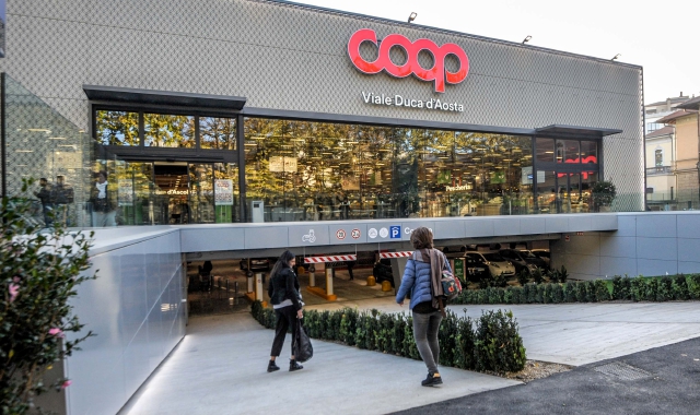 Il supermercato di via Duca D’Aosta