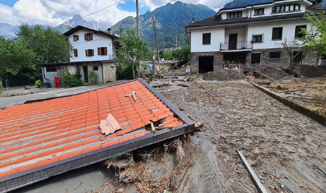 I danni provocati dal maltempo a luglio in Lombardia