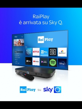 Accordo pluriennale tra Rai e Sky, Raiplay su Sky Q