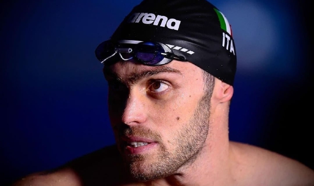 Matteo Rivolta, trentenne di Arconate: si è qualificato per la semifinale dei 100 farfalla