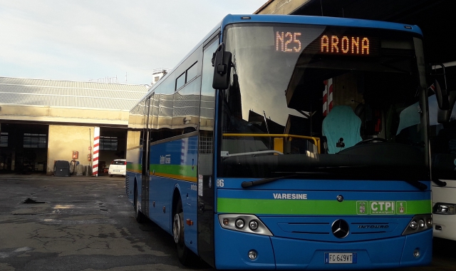 Un bus di Autolinee Varesine (foto Autolinee Varesine)