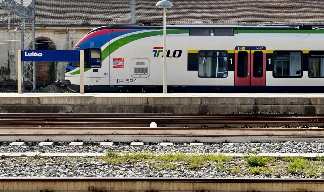Da lunedì una corsa in più da Luino verso la Svizzera (foto Redazione)