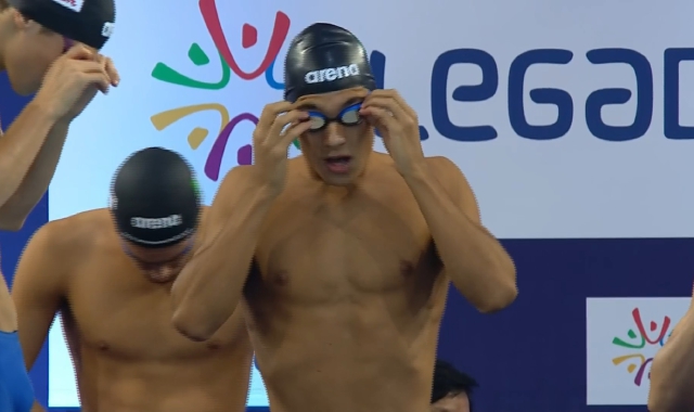 Francesco Lazzari protagonista anche con la staffetta