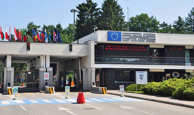 L’ingresso del Centro di Ricerca di Ispra