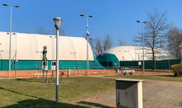 Il centro sportivo di via San Carlo (foto Archivio)