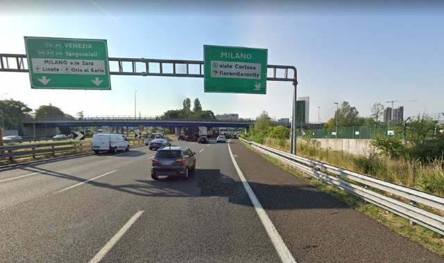 Chiuso domani notte il bivio tra l’Autolaghi e la Milano-Venezia