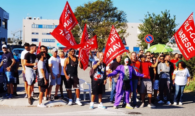 La protesta dei driver di Amazon