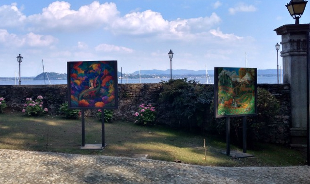 Le opere di Pankoff in mostra al Parco di Villa Conelli
