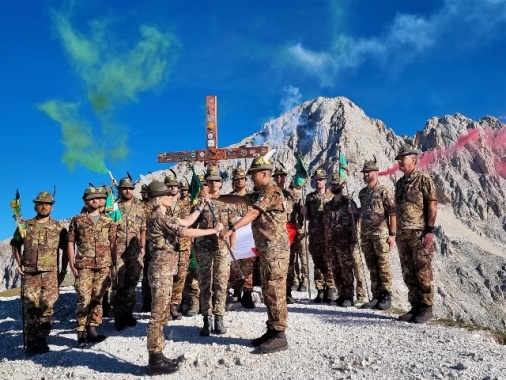 A l'Aquila la prima comandante degli Alpini, guiderà battaglione
