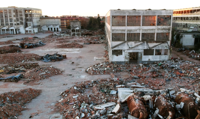 L’area ex Cantoni a Saronno (foto Archivio)