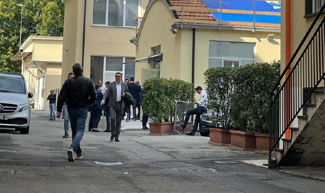 I big della Lega alla riunione nel quartier generale  di via Bellerio