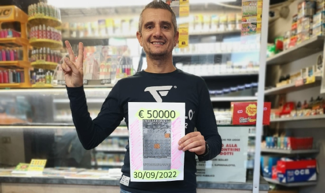Busto Arsizio, gratta e vince 50mila euro