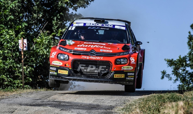 Crugnola e De Tommaso si giocano il titolo italiano assoluto di rally (foto Redazione)