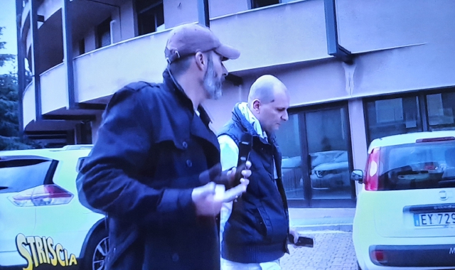Max Laudadio mentre intercetta l’ad di Esse Vacation (foto Redazione)