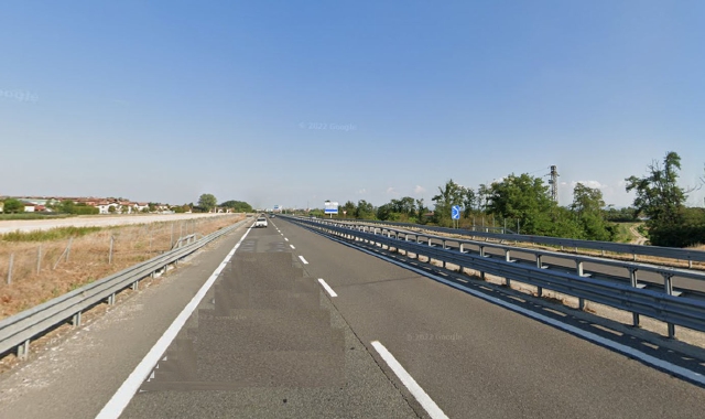 Il punto dove è avvenuto il tragico scontro