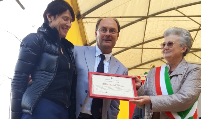 Manuela Di Centa premiata a Cunardo (Red.)