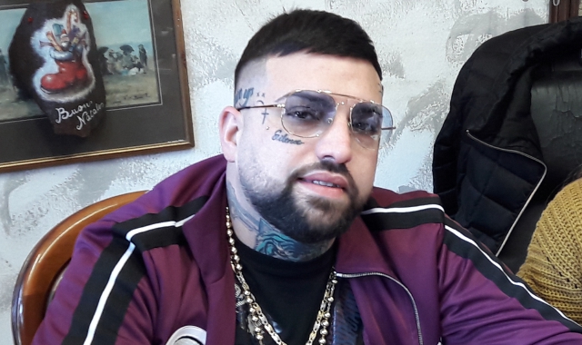 Il rapper Niko, arrestato a Milano (foto Archivio)